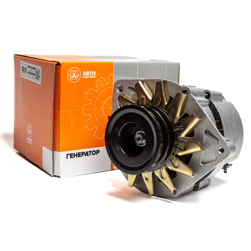 Генератор, БЕЛАЗ, дв. ЯМЗ, 28 В, 80 А, 2-ручьевой