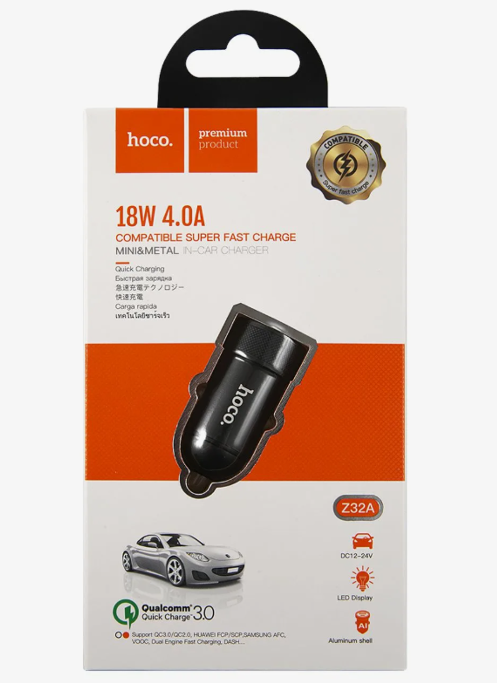 АЗУ hoco Z32A 18W 4A (Black)