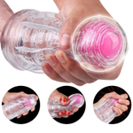 Прозрачный вибромастурбатор Space Capsule-RСT (Цвет: прозрачный)