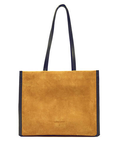 Кожаная сумка-шопер Patrizia Pepe - бежевый(2B0172 L135)