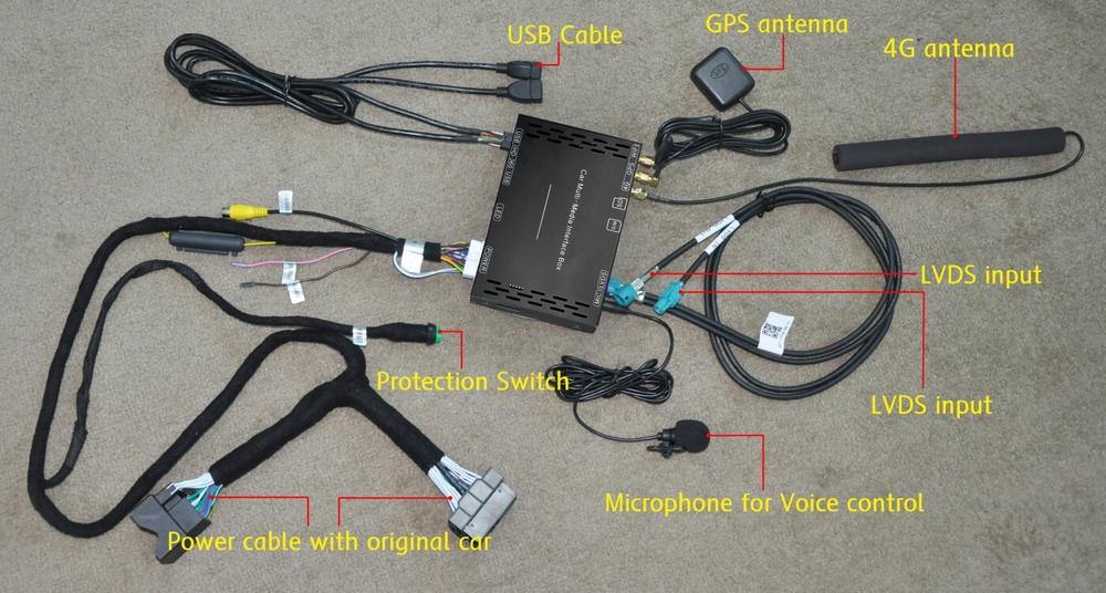 Навигационный блок для Volkswagen Passat 2015+ (поддержка штатного усилителя и кругового обзора) - Carmedia DZ-218 на Android 9.0, 2Гб-32Гб, 4G-SIM