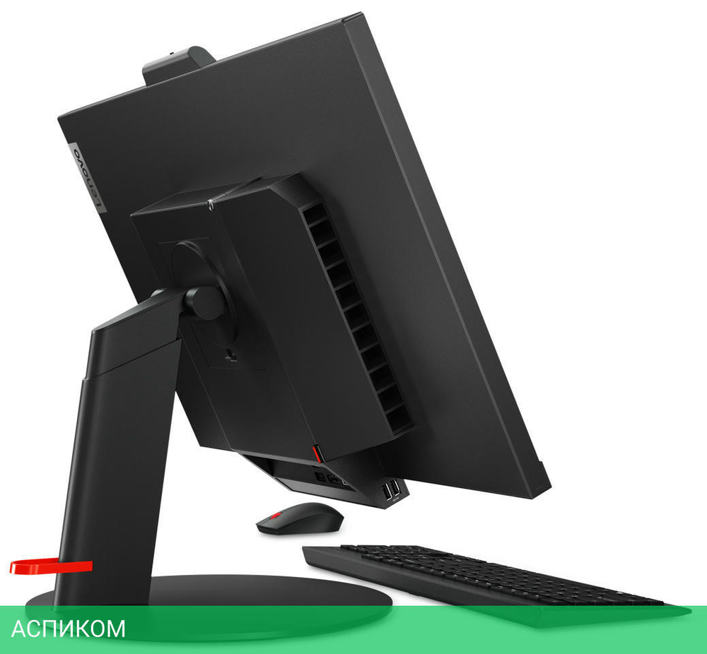 Монитор Lenovo ThinkCentre Tiny-In-One 27 черный (11JHRAT1EU)