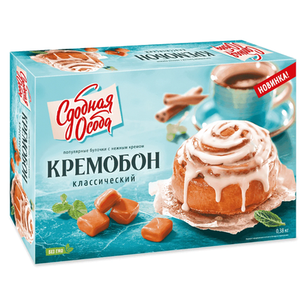 Булочки Кремобон классический Сдобная Особа 380 гр