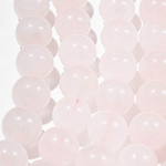 Розовый кварц натуральный, 14,5мм, шар