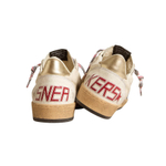 Мужские Golden Goose Ball Star in Nappa with Blue Star and Platinum Heel Tab