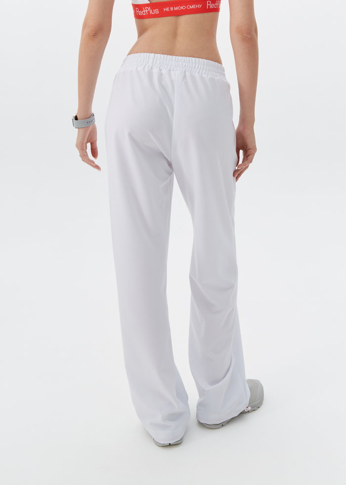 Брюки свободные медицинские женские Йошо, белый