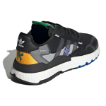 Кроссовки Adidas Originals Nite Jogger Black Grey Orange Green