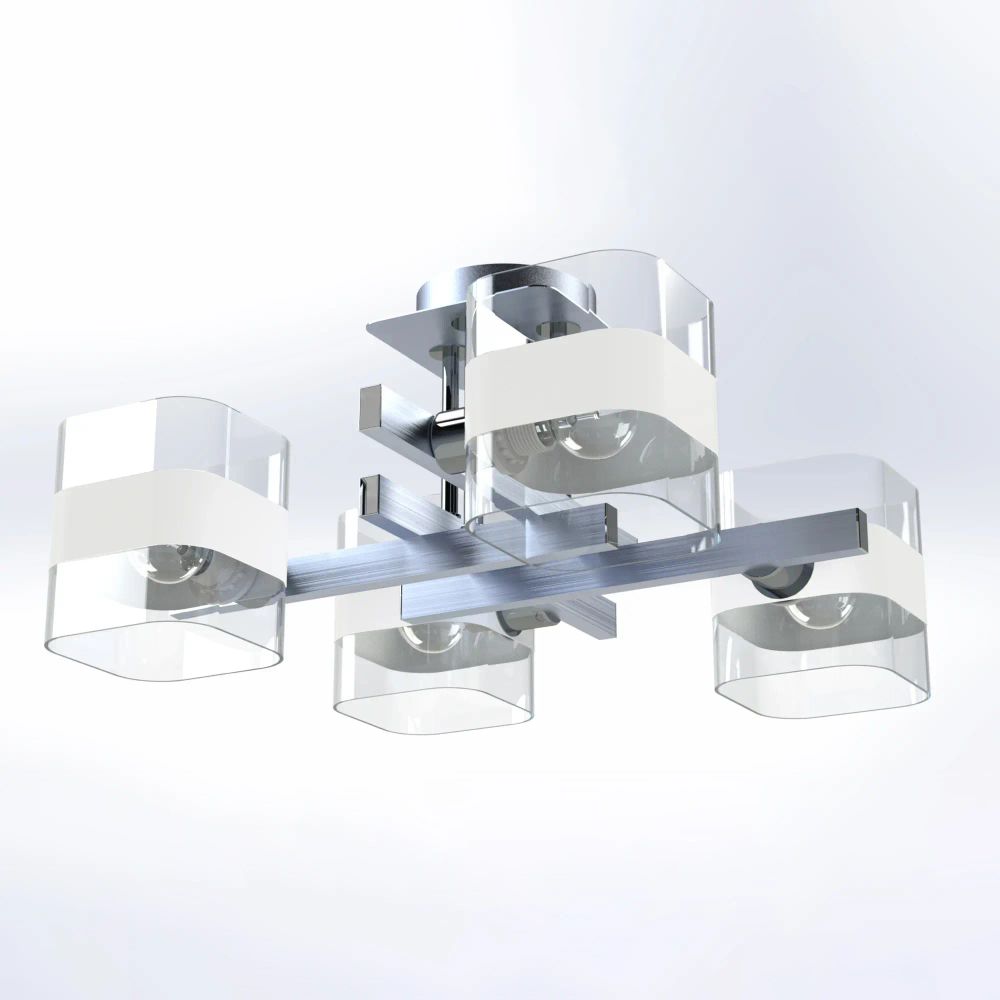 Citilux Вирта CL139240 Люстра потолочная Алюминий