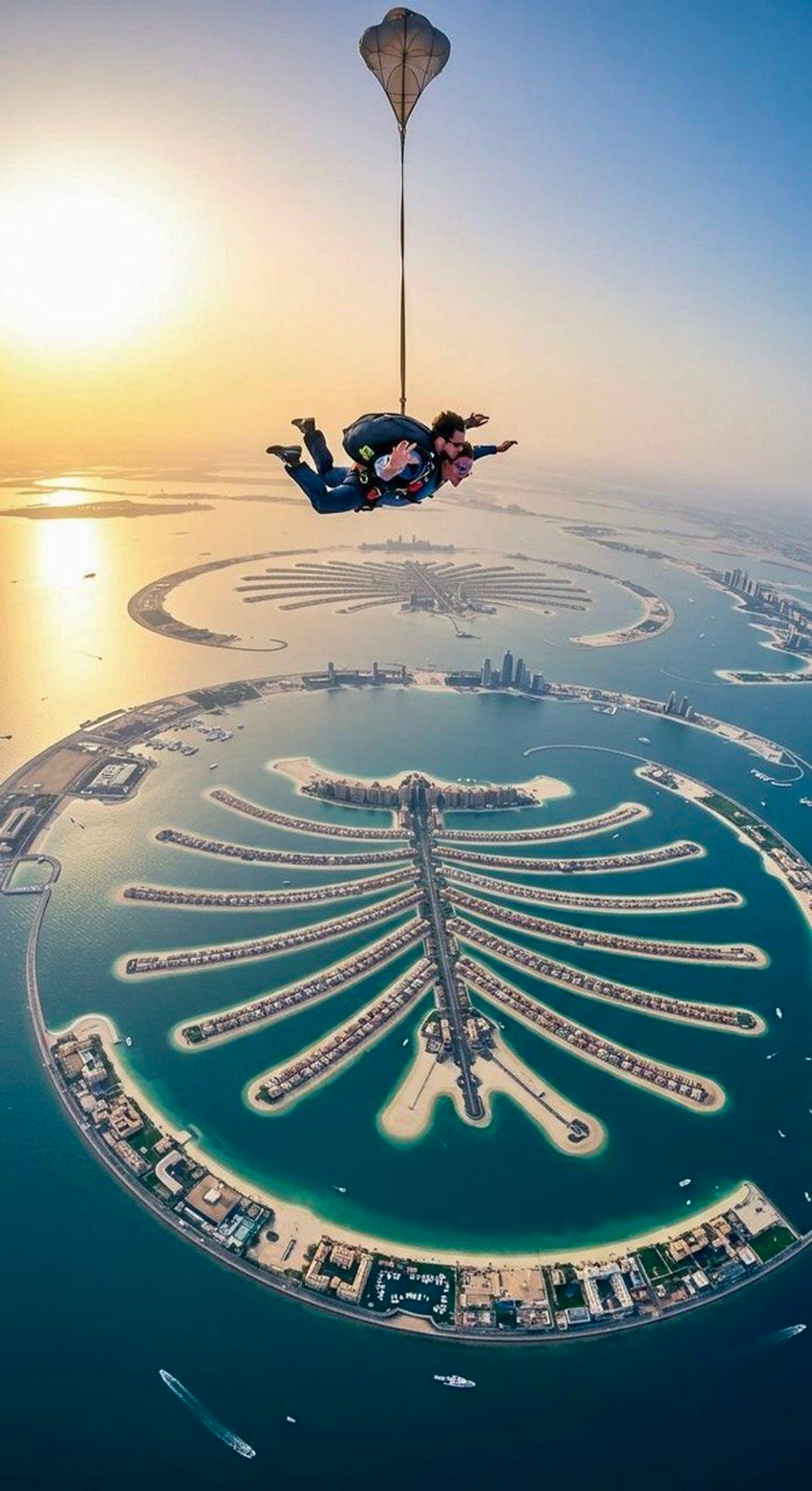 Футуристические башни, фонтаны и парки Дубая