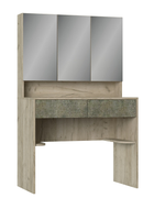 Стол макияжный Дакота серый крафт/тиз серый