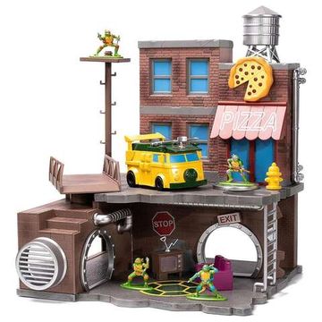 Набор фигурок Jada Nano Черепашки-ниндзя Nanoscene 4шт 34679