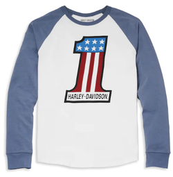 Футболка Race Raglan Sleeve Harley-Davidson