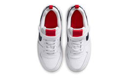 Детские кроссовки Nike Court Borough Low 'White Red Blue' 870025-105