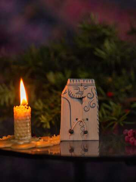 Интерьерная фигурка "Обь мини" (талисман любви)