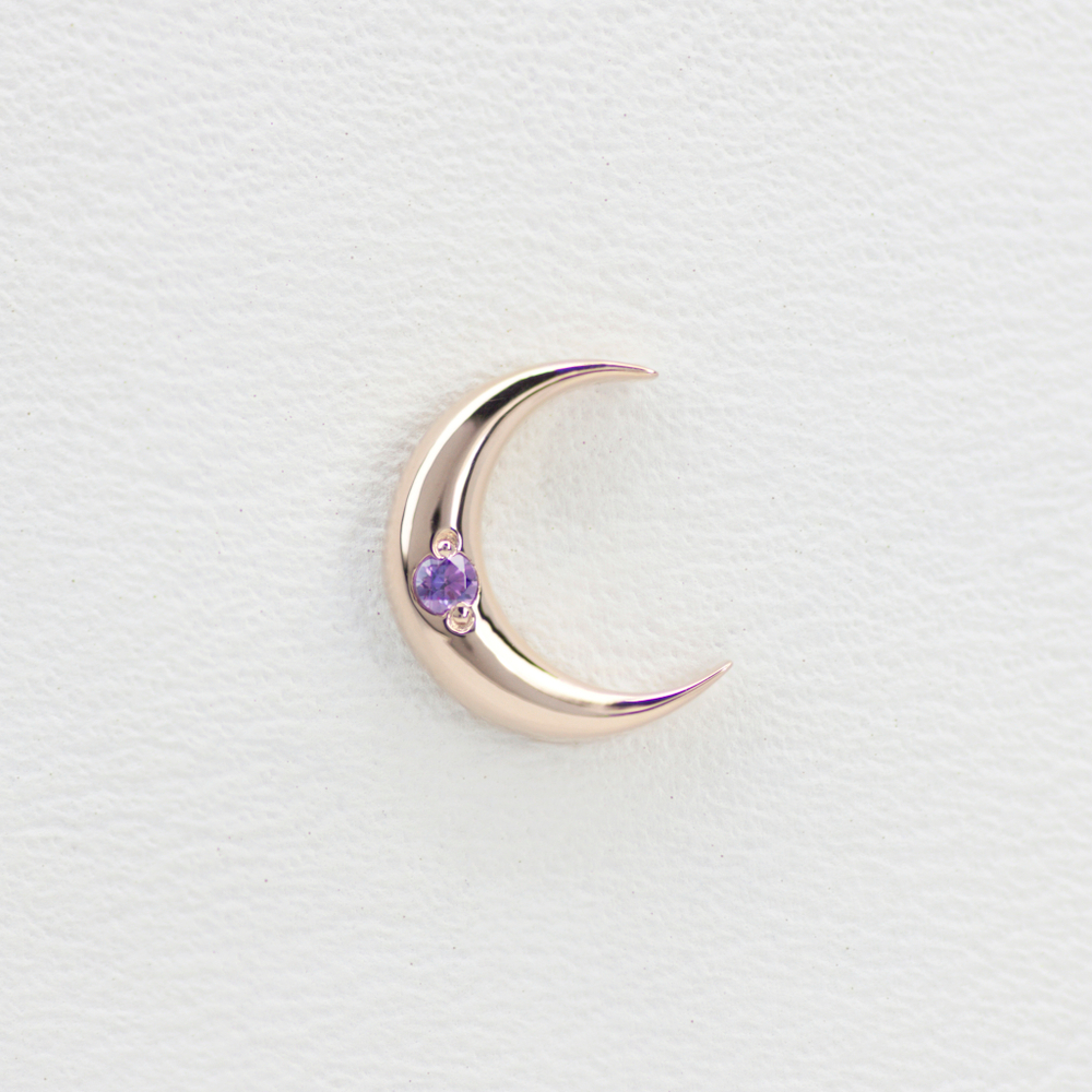 Moon priestess 1-colored gem tops