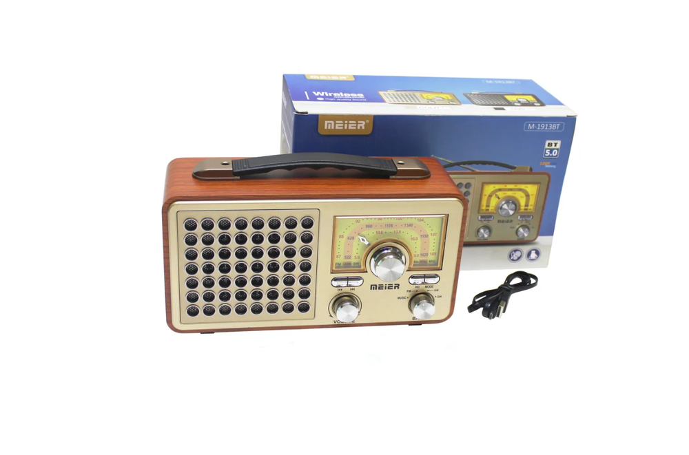 Радиоприемник Meier M-1913BT +MP3 плеер Retro