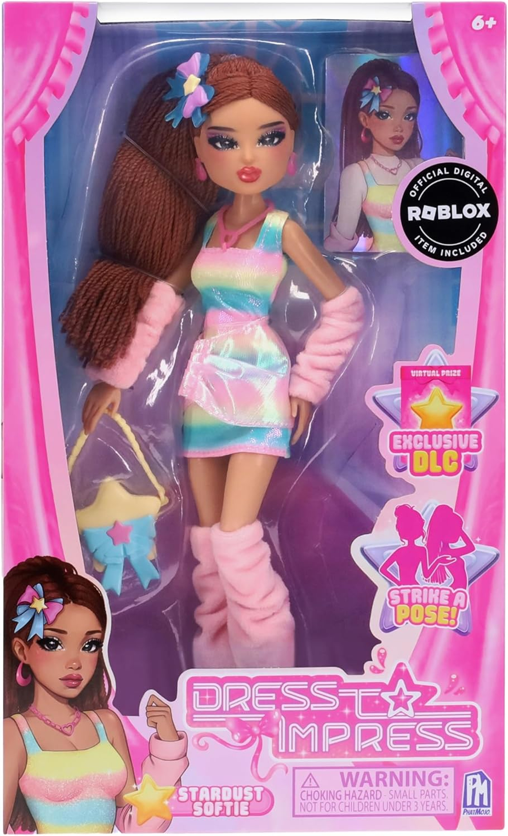 Кукла Dress to Impress Stardust Softie от PhatMojo