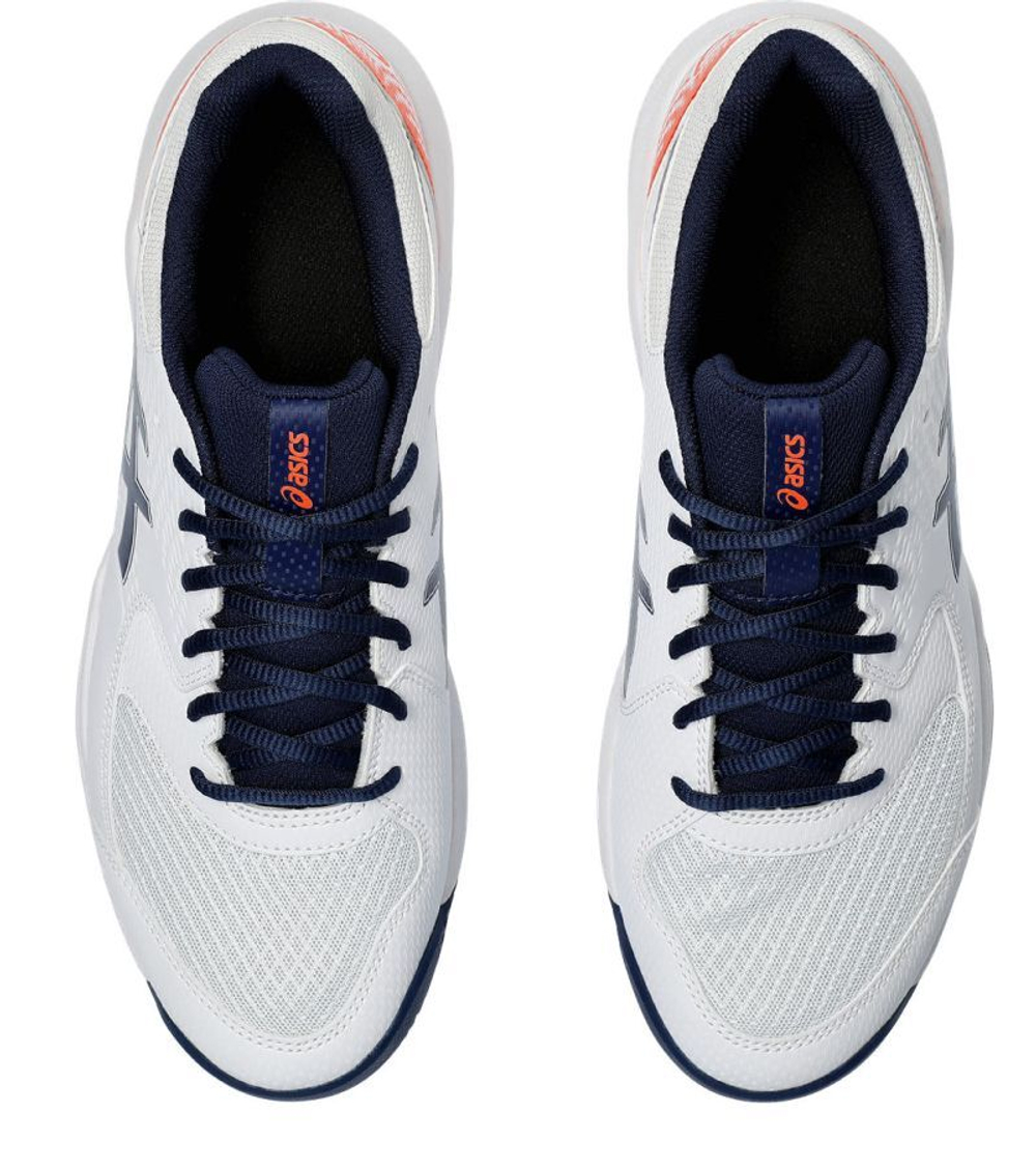 Теннисные кроссовки Asics Gel-Dedicate 8 Clay - white/blue expanse