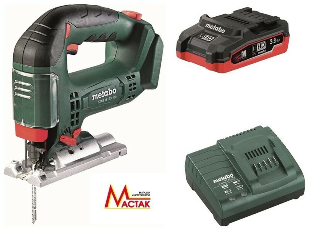 Лобзик METABO STAB 18LTX100 аккумуляторный