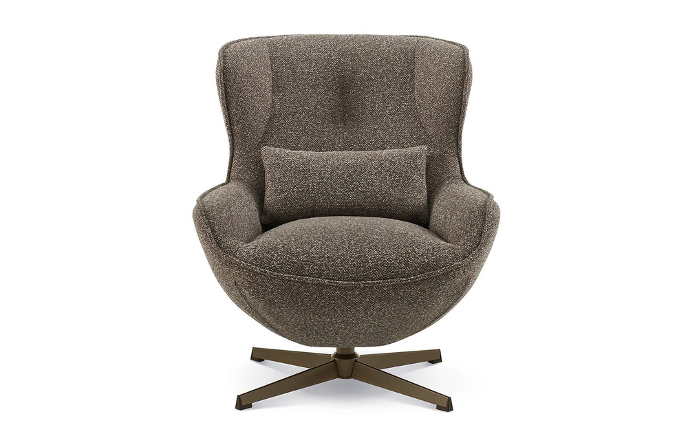 Кресло PIKKO темно-бежевый/бронзовый