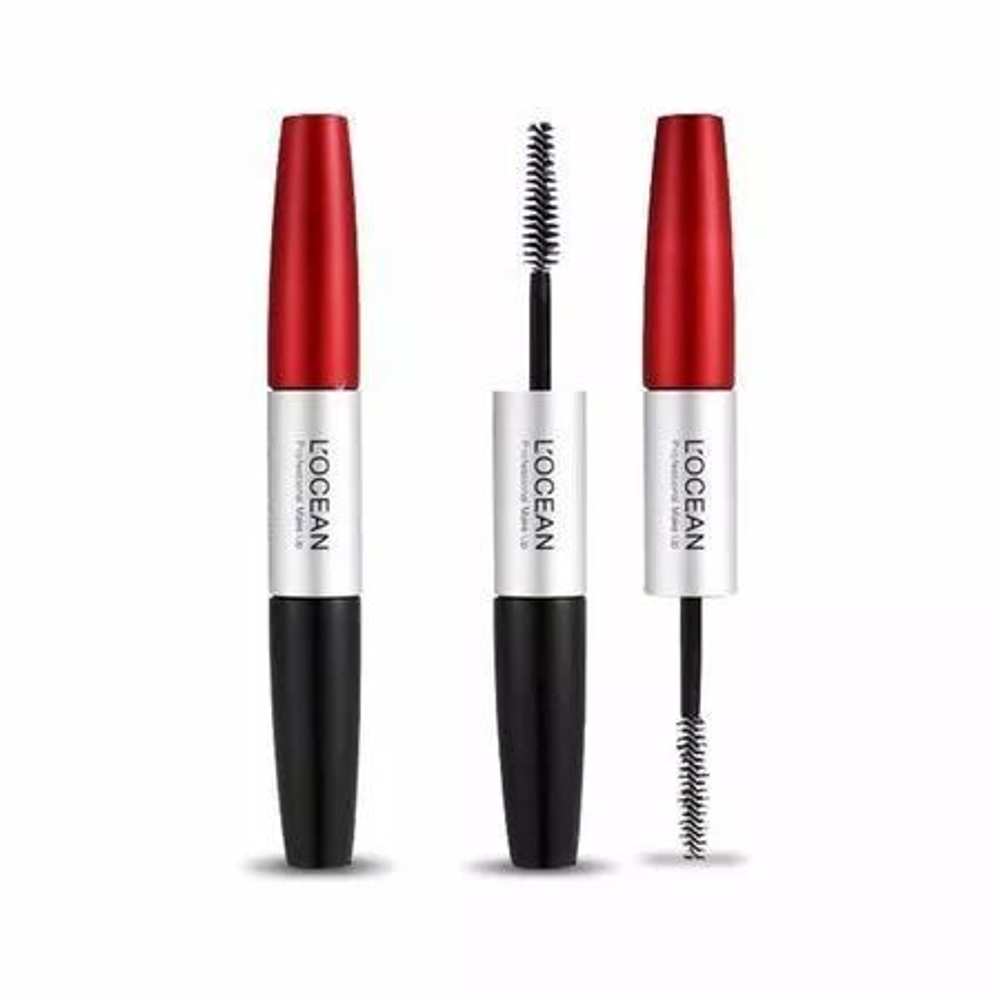 L’ocean Тушь для ресниц с двойным эффектом / Dual Intensive Mascara, черный,