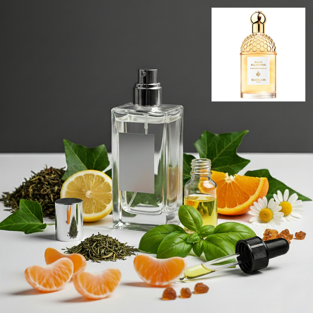 Guerlain Aqua Allegoria Mandarine Basilic (мотив)