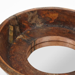 Зеркало Secret De Maison PLATE ( mod. FS-2154) дерево манго, Dia 53, Г 12 cm, коричневый