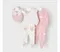Полукомбинезон для девочки Mayoral Newborn Нежно-розовый, 2 шт.