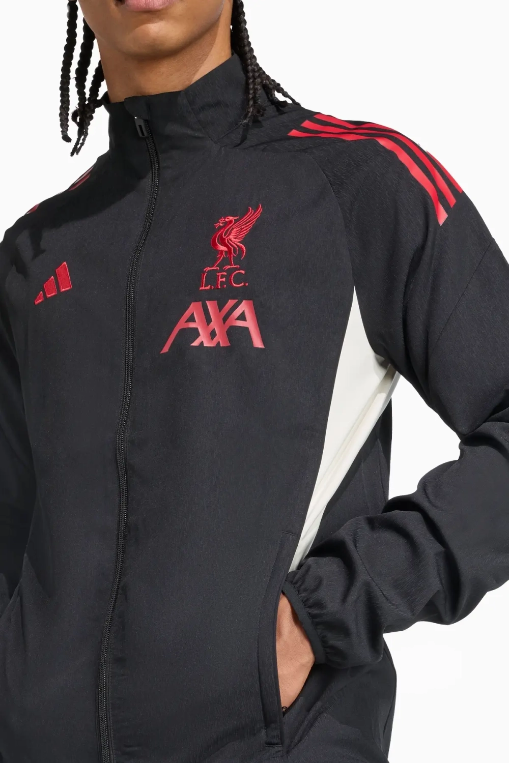Кофта adidas Liverpool FC 25/26 Competition Presentation - черный