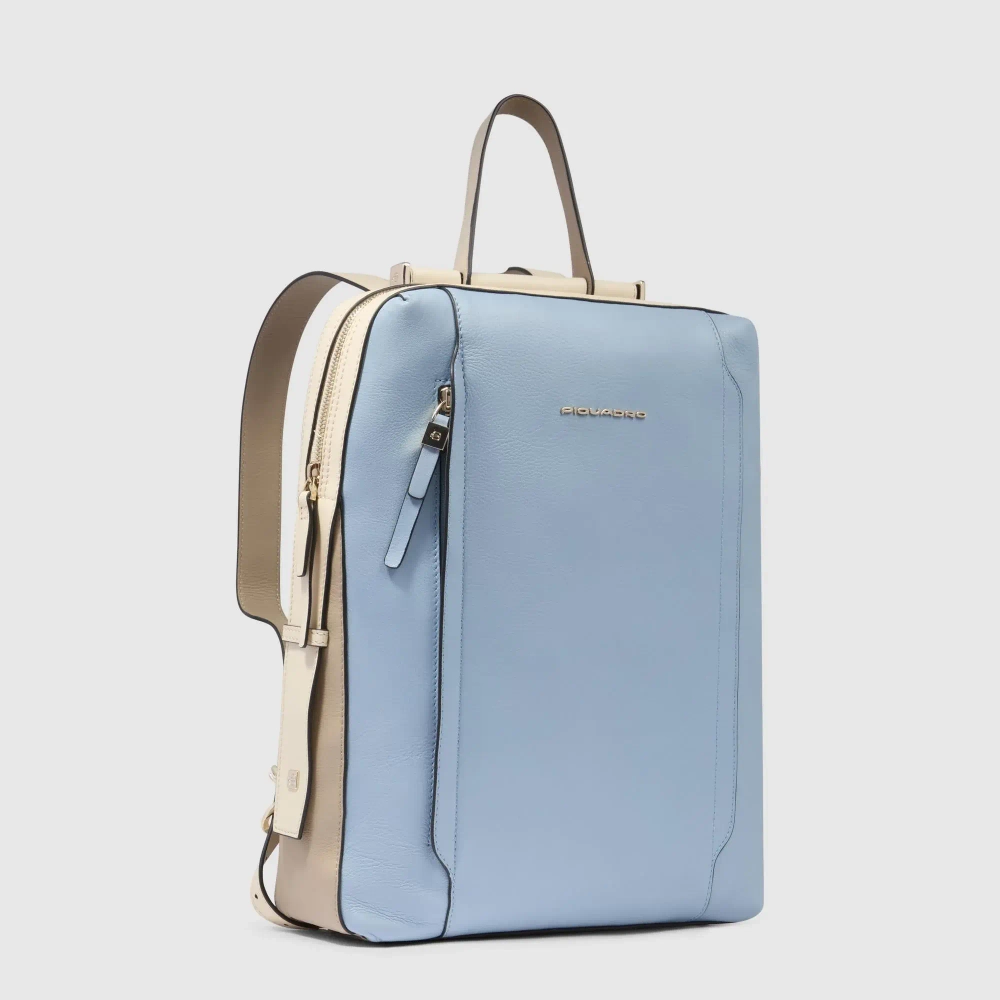 Рюкзак женский Piquadro Circle/Azzurro-beige