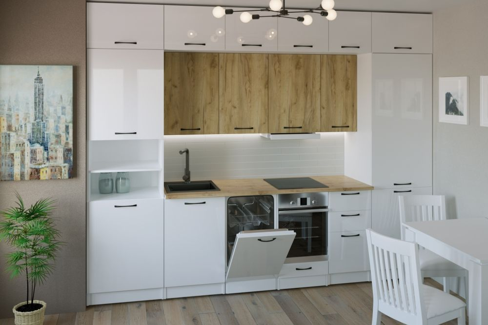 Кухонный гарнитур Жасмин экстра 3000 мм