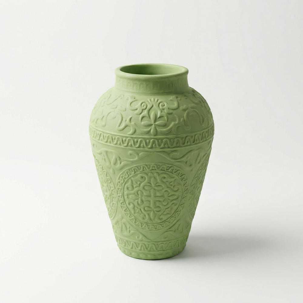 Авторская керамическая ваза ручной работы