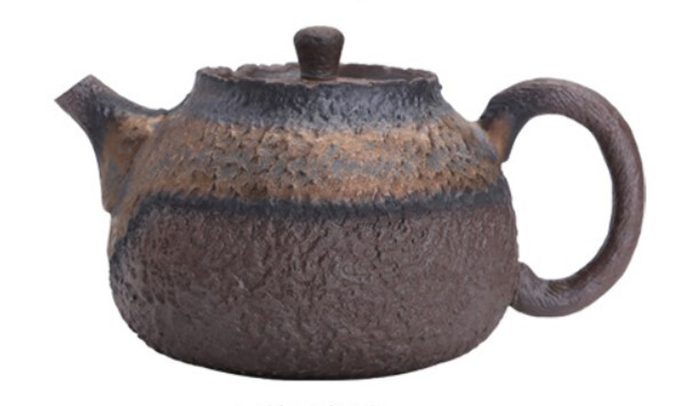 312069 Чайник ВИНТАЖНАЯ КЕРАМИКА h=8,5см 220 мл, керамика