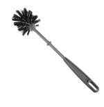 Ерш туалетный «Azur» серый с черной щетиной