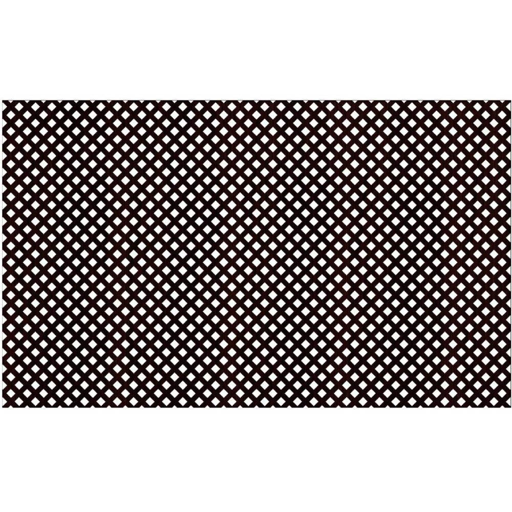 Панель перфорированная ХДФ Presko Глория для радиатора 600х1200х3 мм венге