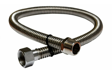 Шланг газовый 1/2 нерж 0,8, гш (сильф.)