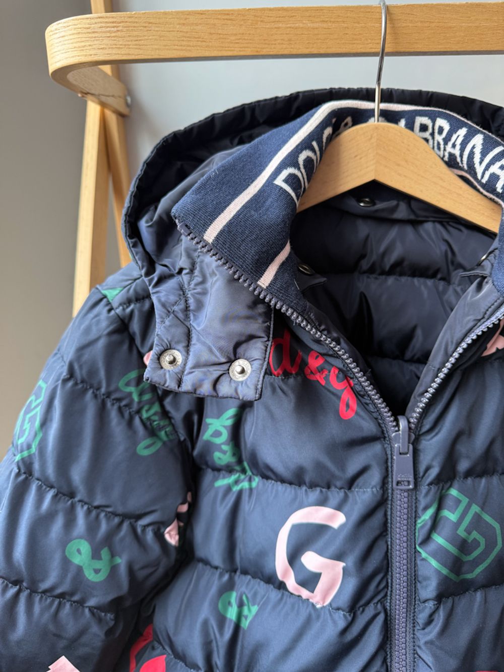 Двухсторонний пуховик Dolce&Gabbana, 128