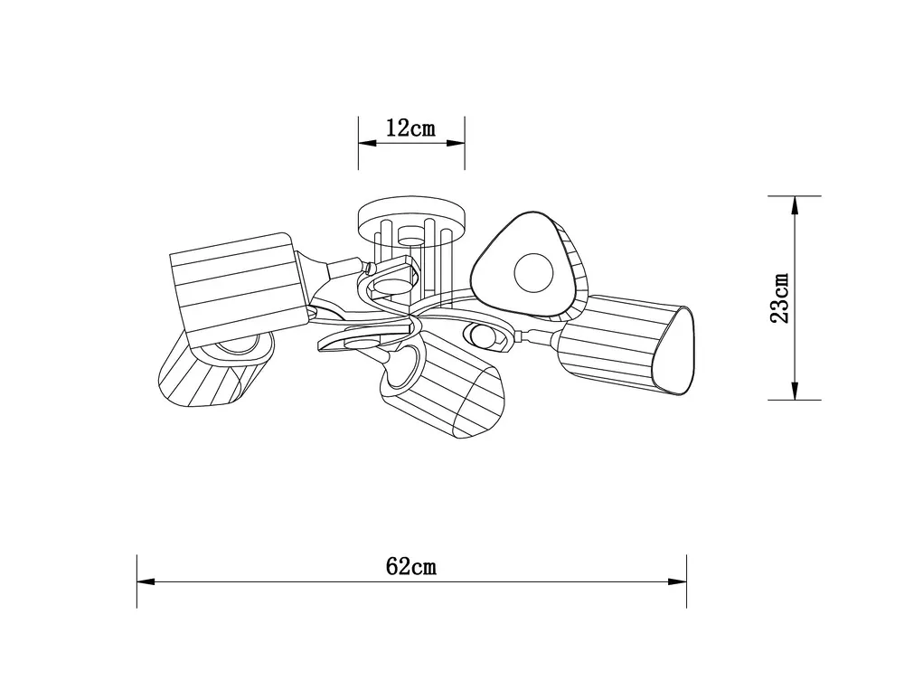 Потолочная люстра Arte Lamp GLAMORE