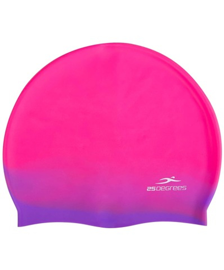 Шапочка для плавания Relast Pink/Purple, силикон