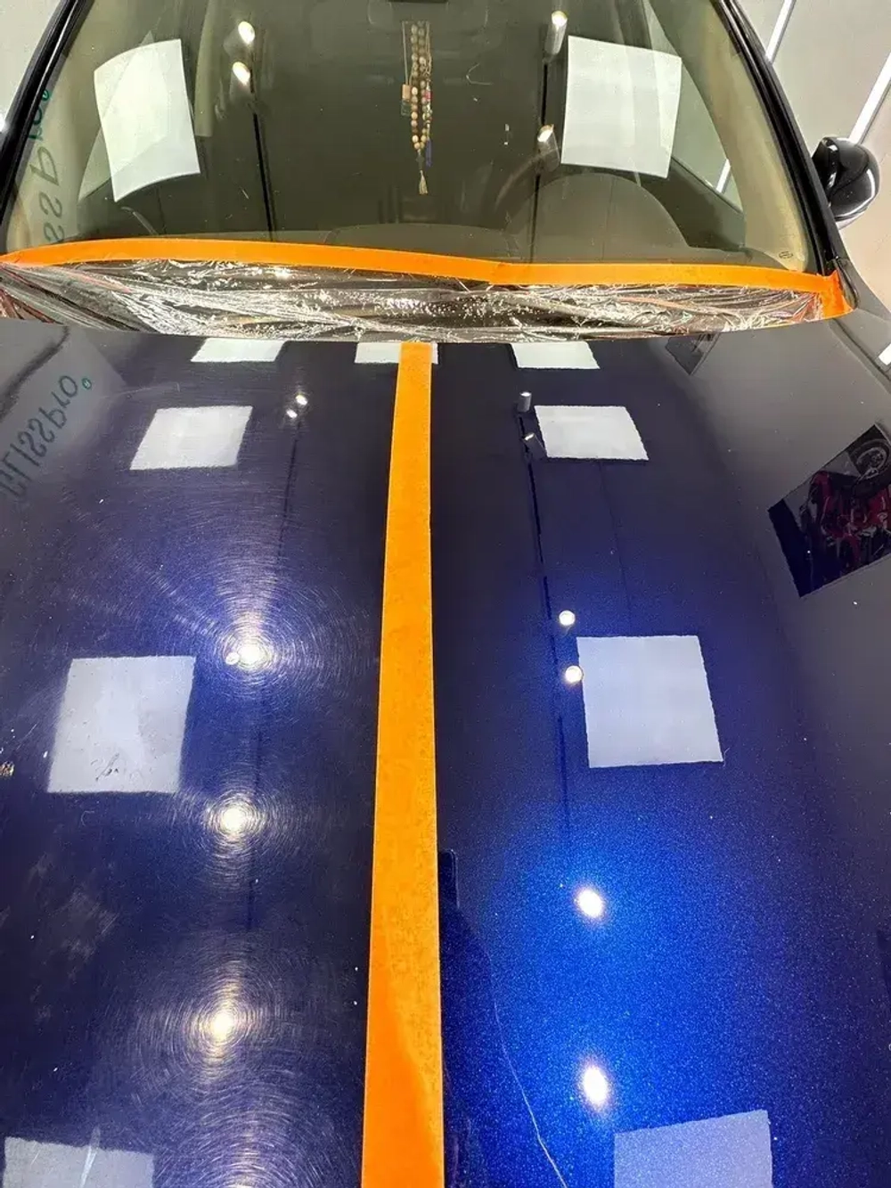 Меховой полировальный круг 75 мм