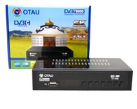 Цифровая ТВ приставка DVB-T-2 OTAU T8000 (Wi-Fi) + HD плеер