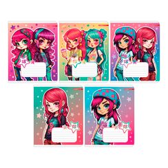 Dəftər \ Тетрадь 18 листов А5 клетка "Подружки"