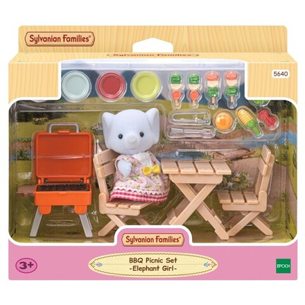 Sylvanian Families - Набор для пикника "Семья слонов" с фигуркой 5640 / артикул   5640  / GTIN 5054131056400