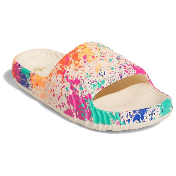 Adidas Originals Adilette 22 Slide 'Sand Strata Paint Splatter'