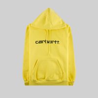  Толстовка мужская Carhartt WIP Hooded Sweatshirt артикул:I029419_yellow - купить в магазине Дайс