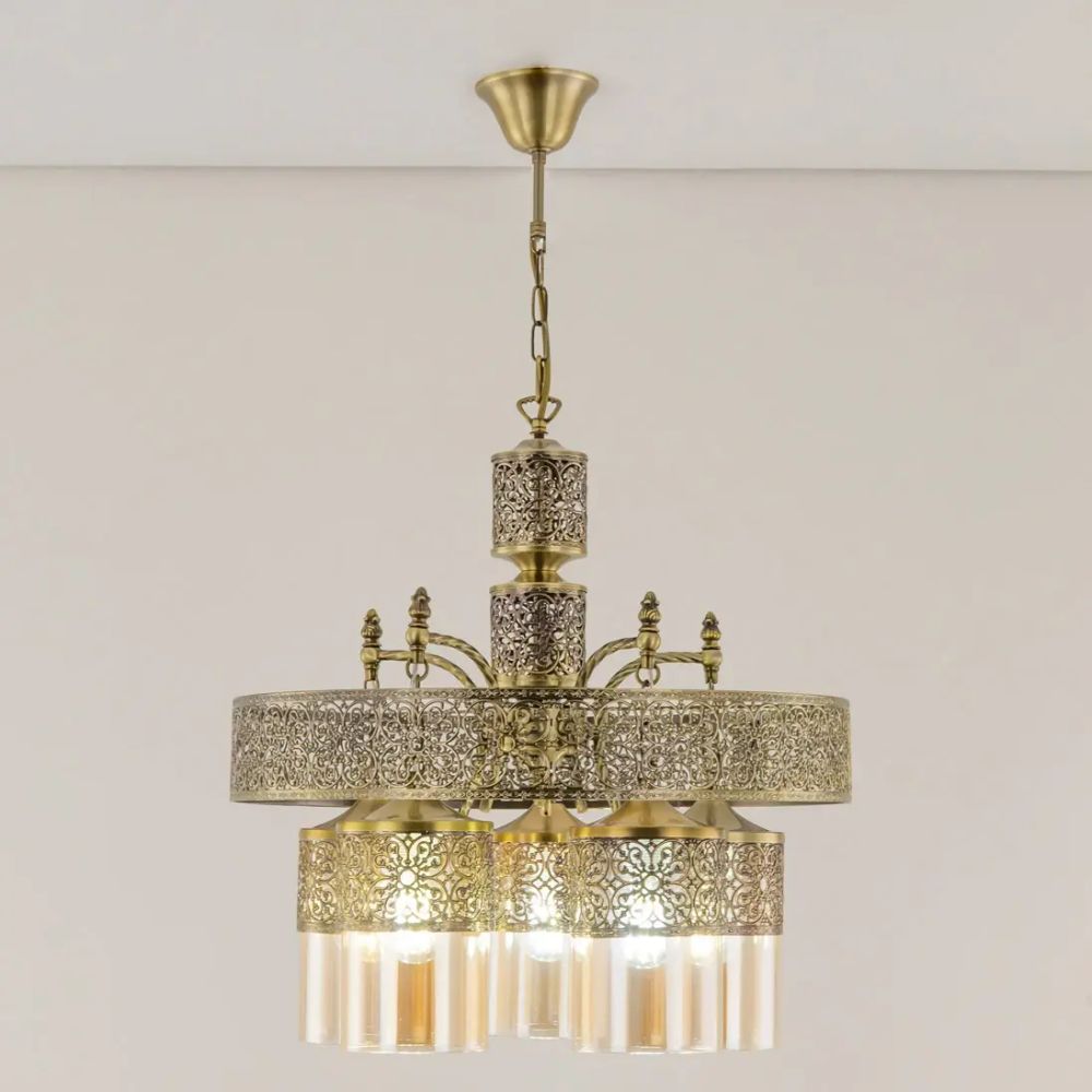 Citilux Эмир CL467153 Люстра подвесная Бронза