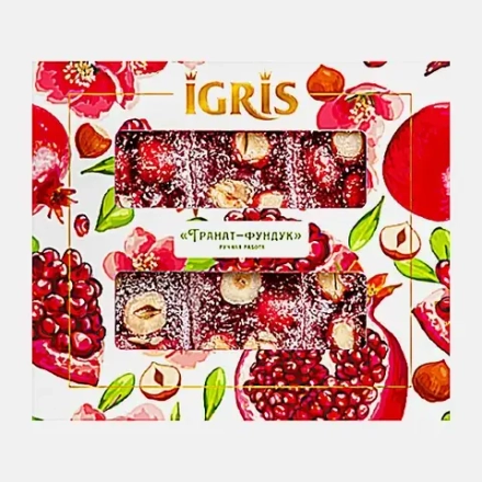 Рахат-лукум Igris гранат-фундук 145г