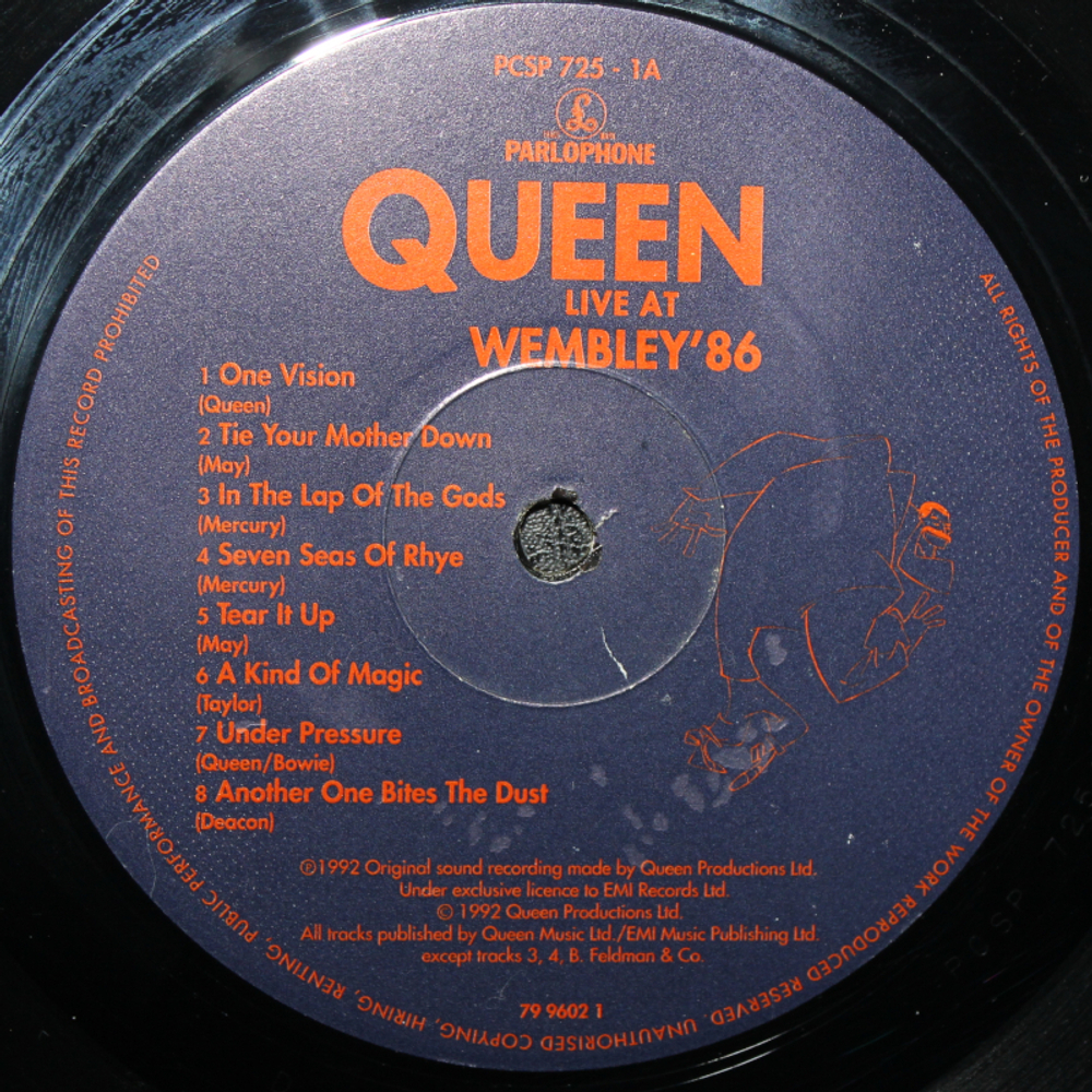 Queen / Live At Wembley '86 (2LP)