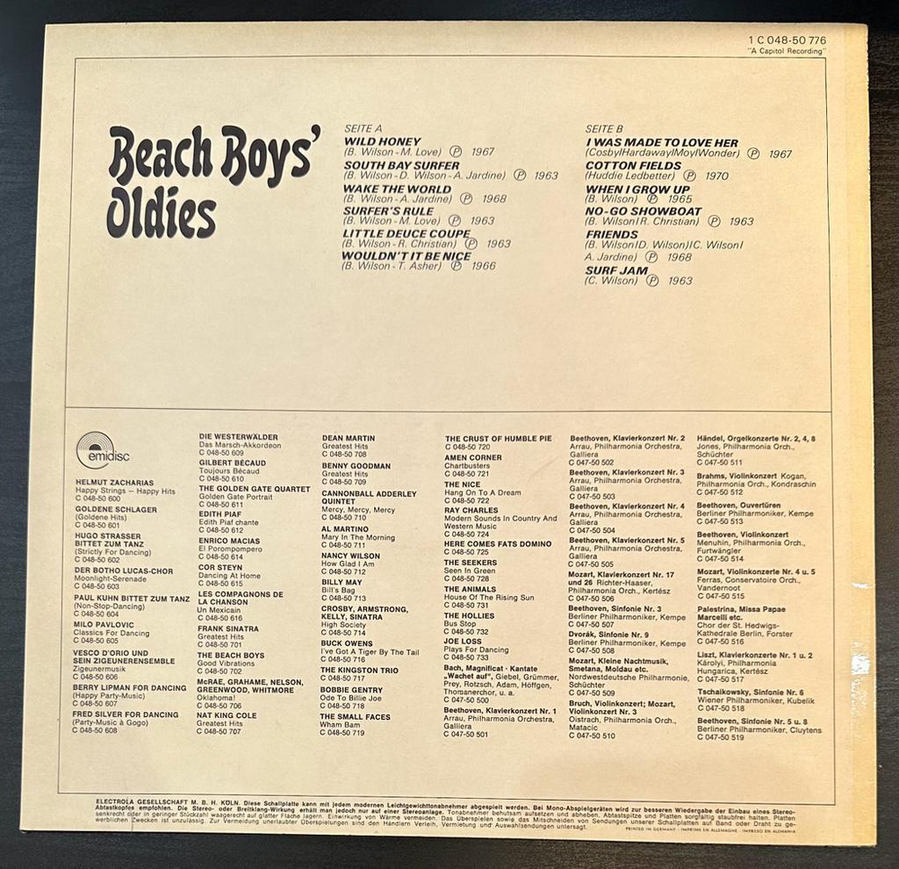 Beach Boys- Beach Boys' Oldies (Дания)