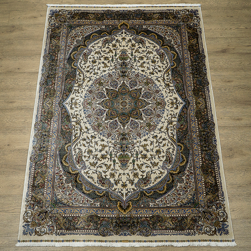 Qum 2004A CREAM \ NAVY Прямой
